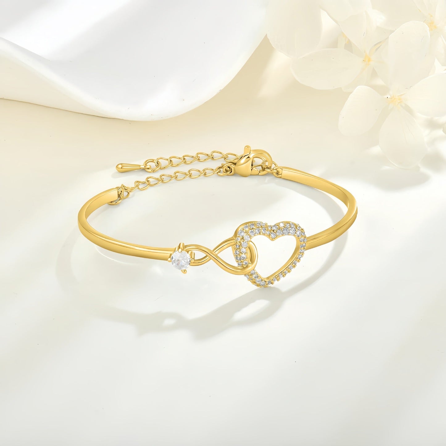 Infinity Hart Armband