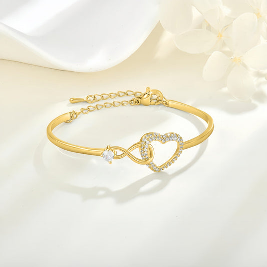 Infinity Hart Armband