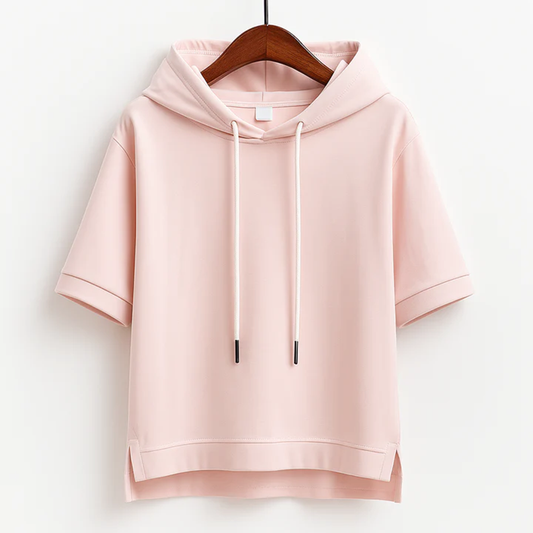 Van Der Waal™ | Korte Katoenen Hoodie