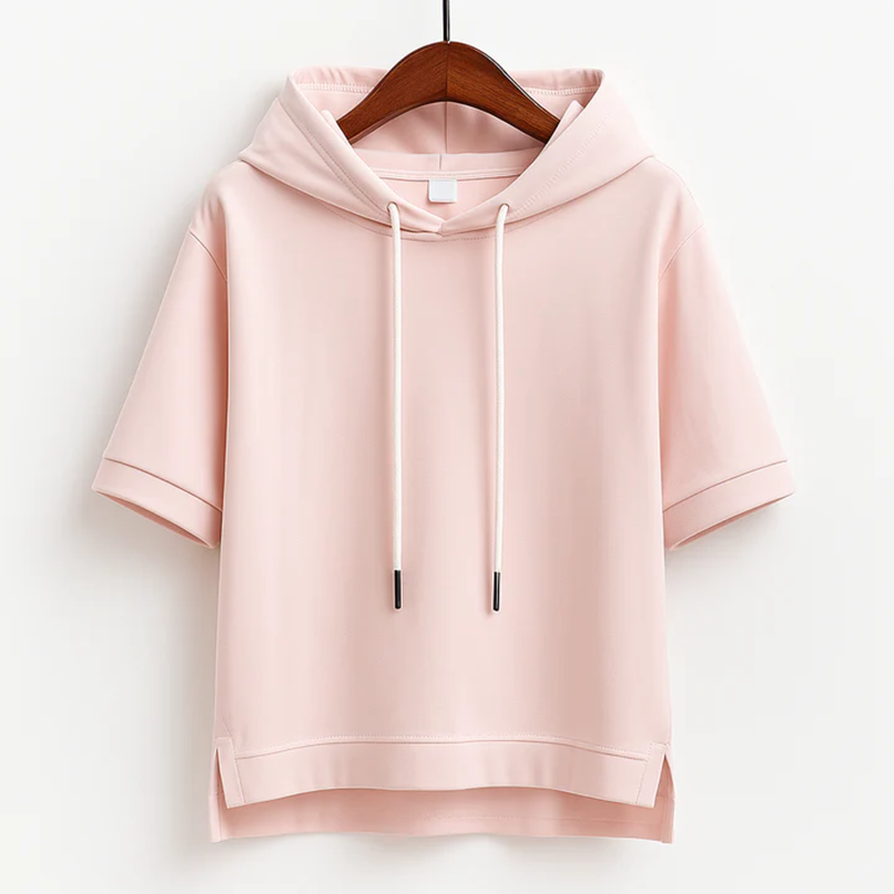 Van Der Waal™ | Korte Katoenen Hoodie